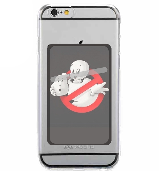 Porte Carte adhésif pour smartphone Casper x ghostbuster mashup