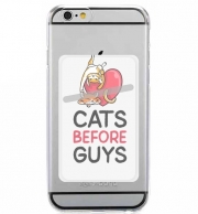 Porte Carte adhésif pour smartphone Cats before guy