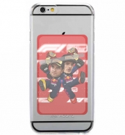 Porte Carte adhésif pour smartphone Checo Perez And Max Verstappen