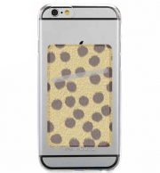 Porte Carte adhésif pour smartphone Cheetah Fur