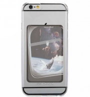 Porte Carte adhésif pour smartphone Collage - Man and the  Whale