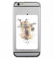 Porte Carte adhésif pour smartphone Cruella watercolor dream