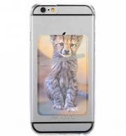 Porte Carte adhésif pour smartphone Cute cheetah cub