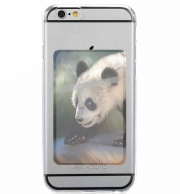 Porte Carte adhésif pour smartphone Cute panda bear baby