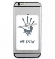 Porte Carte adhésif pour smartphone Dark Brotherhood we know symbol