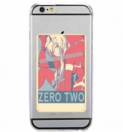 Porte Carte adhésif pour smartphone Darling Zero Two Propaganda