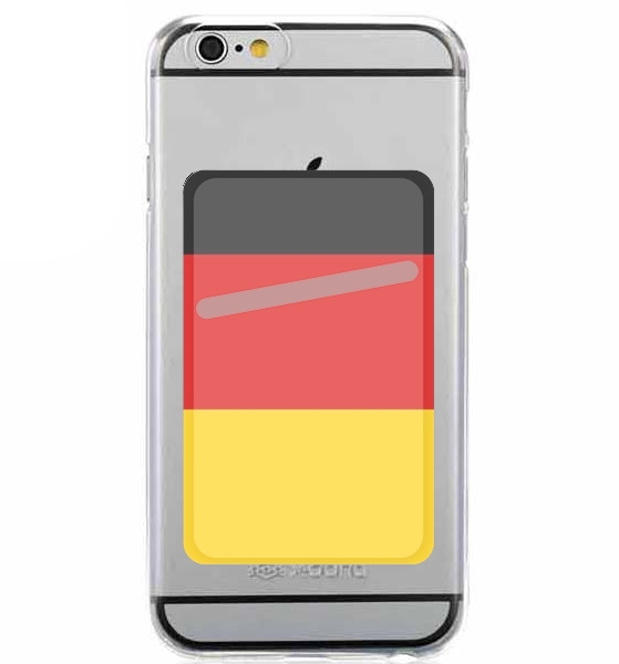 Porte Carte adhésif pour smartphone Drapeau Allemagne