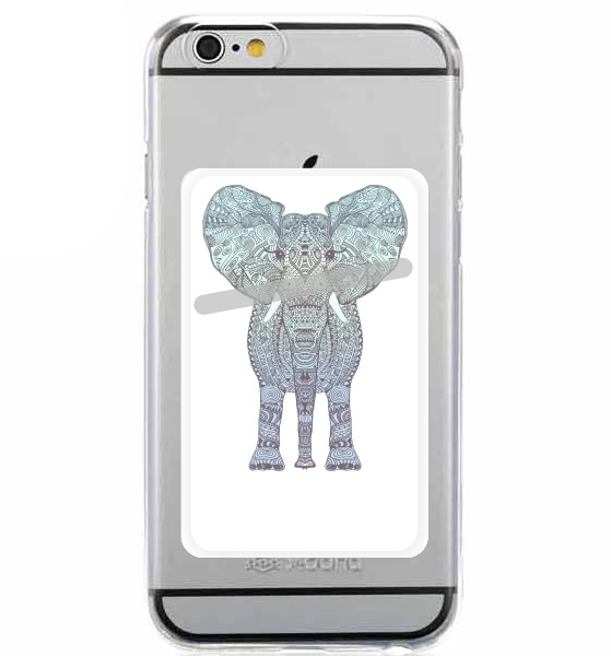 Porte Carte adhésif pour smartphone Elephant Mint