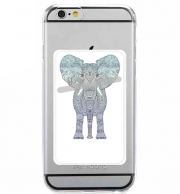 Porte Carte adhésif pour smartphone Elephant Mint