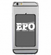 Porte Carte adhésif pour smartphone EPO Eau Pastis Olive
