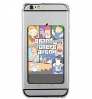 Porte Carte adhésif pour smartphone Family Guy mashup Gta 6