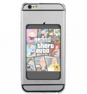 Porte Carte adhésif pour smartphone Family Guy mashup GTA