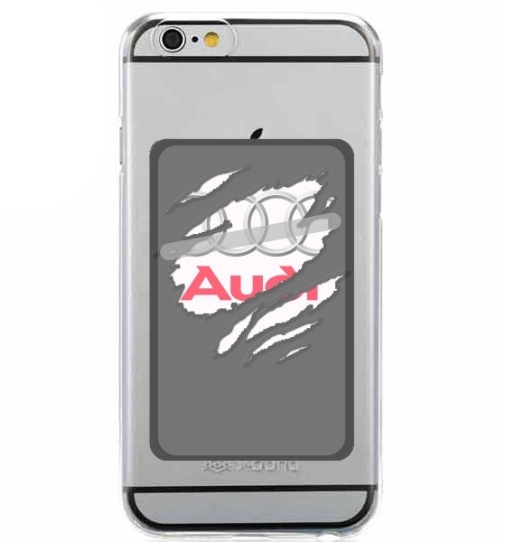 Porte Carte adhésif pour smartphone Fan Driver Audi GriffeSport