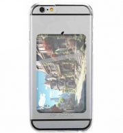 Porte Carte adhésif pour smartphone Fantasy Landscape V3