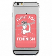 Porte Carte adhésif pour smartphone Fight for feminism