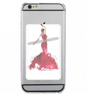 Porte Carte adhésif pour smartphone Flamenco Danseuse