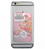 Porte Carte adhésif pour smartphone Food Crunchy Loggs