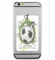 Porte Carte adhésif pour smartphone Football A votre Nom