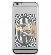 Porte Carte adhésif pour smartphone Football Stars: Carlos Tevez - Juventus
