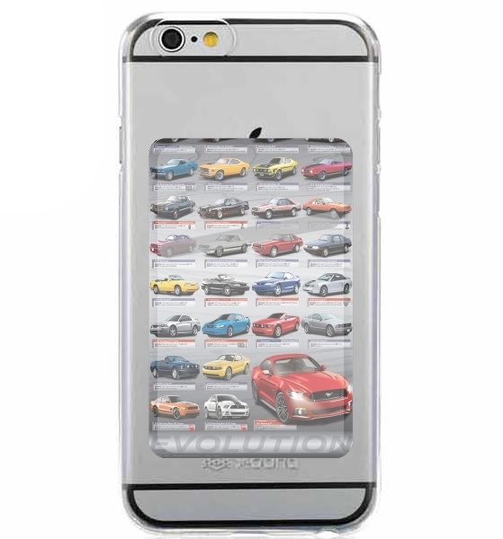 Porte Carte adhésif pour smartphone Ford Mustang Evolution