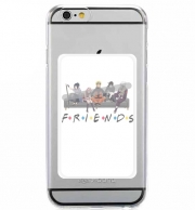Porte Carte adhésif pour smartphone Friends parodie Naruto manga
