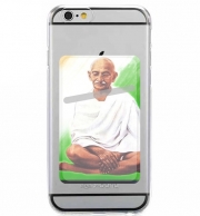 Porte Carte adhésif pour smartphone Gandhi India
