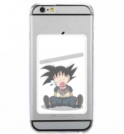 Porte Carte adhésif pour smartphone Goku kid Americanista