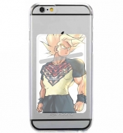 Porte Carte adhésif pour smartphone Goku saiyan America