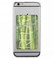 Porte Carte adhésif pour smartphone green bamboo