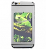 Porte Carte adhésif pour smartphone Green Frog