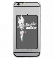 Porte Carte adhésif pour smartphone GrootFather is Groot x GodFather