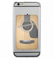 Porte Carte adhésif pour smartphone Guitare