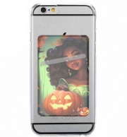 Porte Carte adhésif pour smartphone Halloween Princess V3