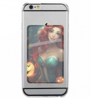 Porte Carte adhésif pour smartphone Halloween Princess V7
