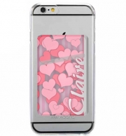 Porte Carte adhésif pour smartphone Heart Love - Claire