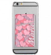 Porte Carte adhésif pour smartphone Heart Love - Marie
