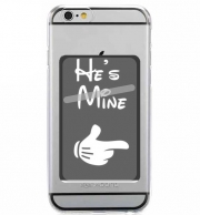 Porte Carte adhésif pour smartphone Il est à moi - He's mine - in love