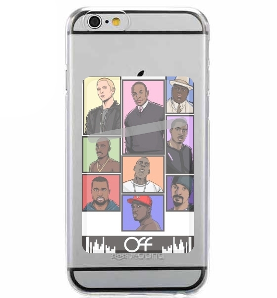 Porte Carte adhésif pour smartphone Hip Hop Legends