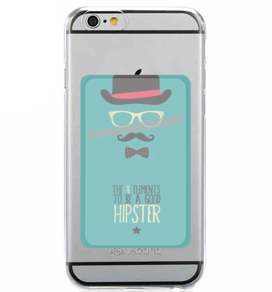 Porte Carte adhésif pour smartphone Veux tu etre Hipster ?!