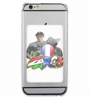 Porte Carte adhésif pour smartphone johann zarco moto gp