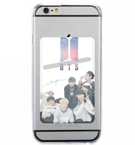 Porte Carte adhésif pour smartphone K-pop BTS Bangtan Boys