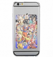 Porte Carte adhésif pour smartphone Kakarot Goku Evolution