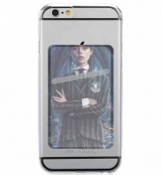 Porte Carte adhésif pour smartphone Lady Addams