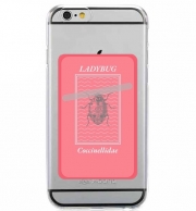 Porte Carte adhésif pour smartphone Ladybug Coccinellidae