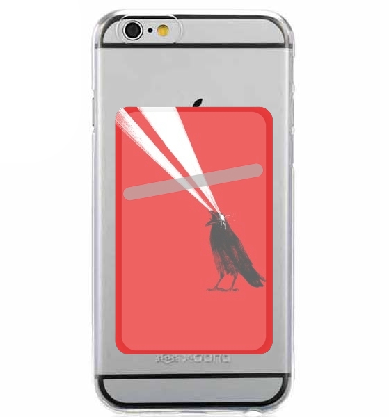 Porte Carte adhésif pour smartphone Laser crow