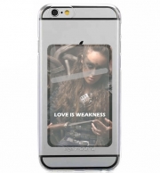 Porte Carte adhésif pour smartphone Lexa Love is weakness