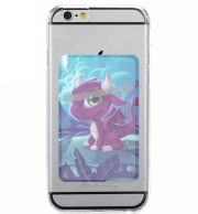 Porte Carte adhésif pour smartphone Little Dragon