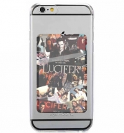 Porte Carte adhésif pour smartphone Lucifer Collage