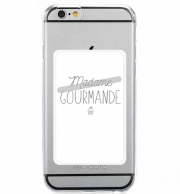 Porte Carte adhésif pour smartphone Madame Gourmande