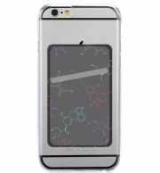 Porte Carte adhésif pour smartphone Molecule symbole